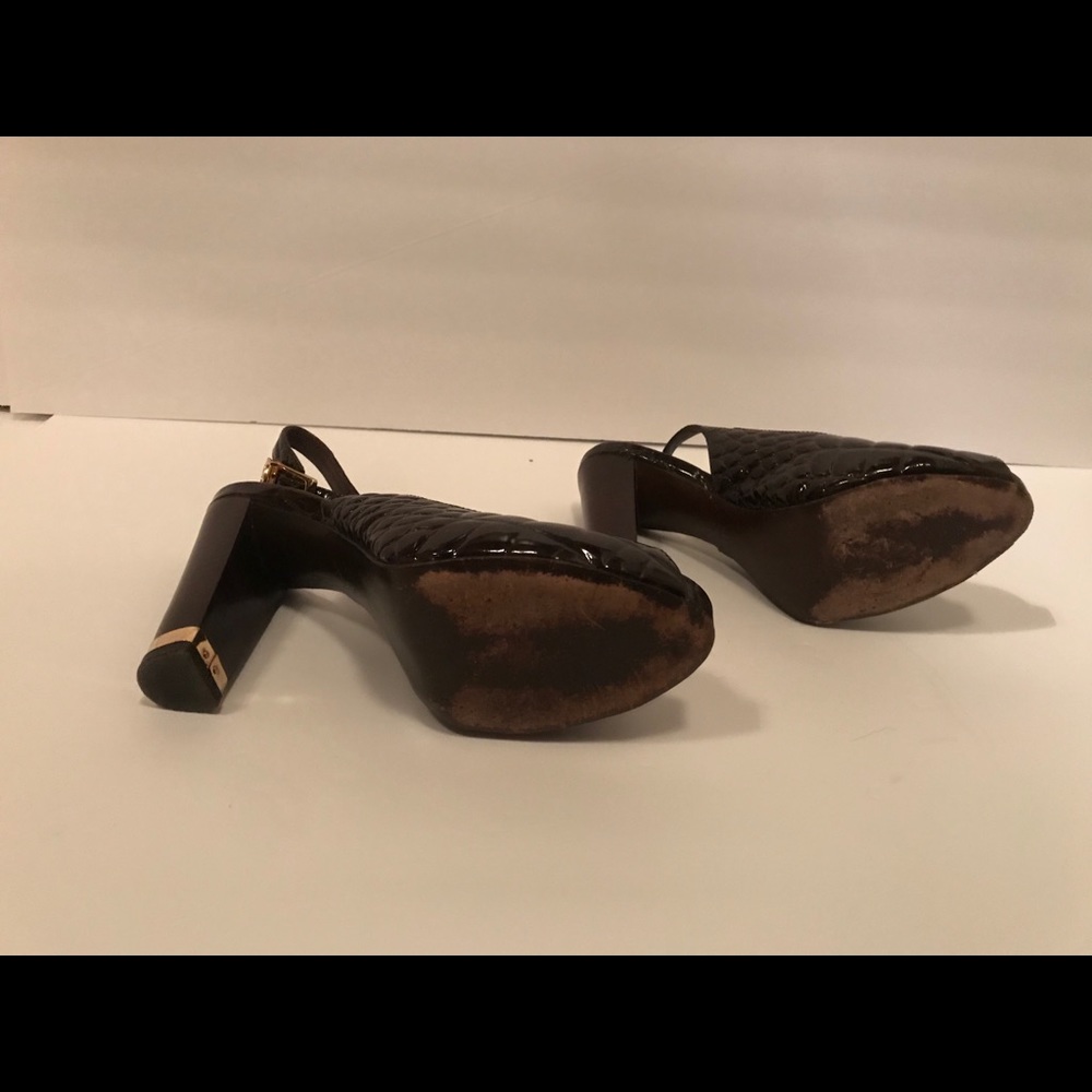 Tory Burch Python Style Sling Back Pump - image 2